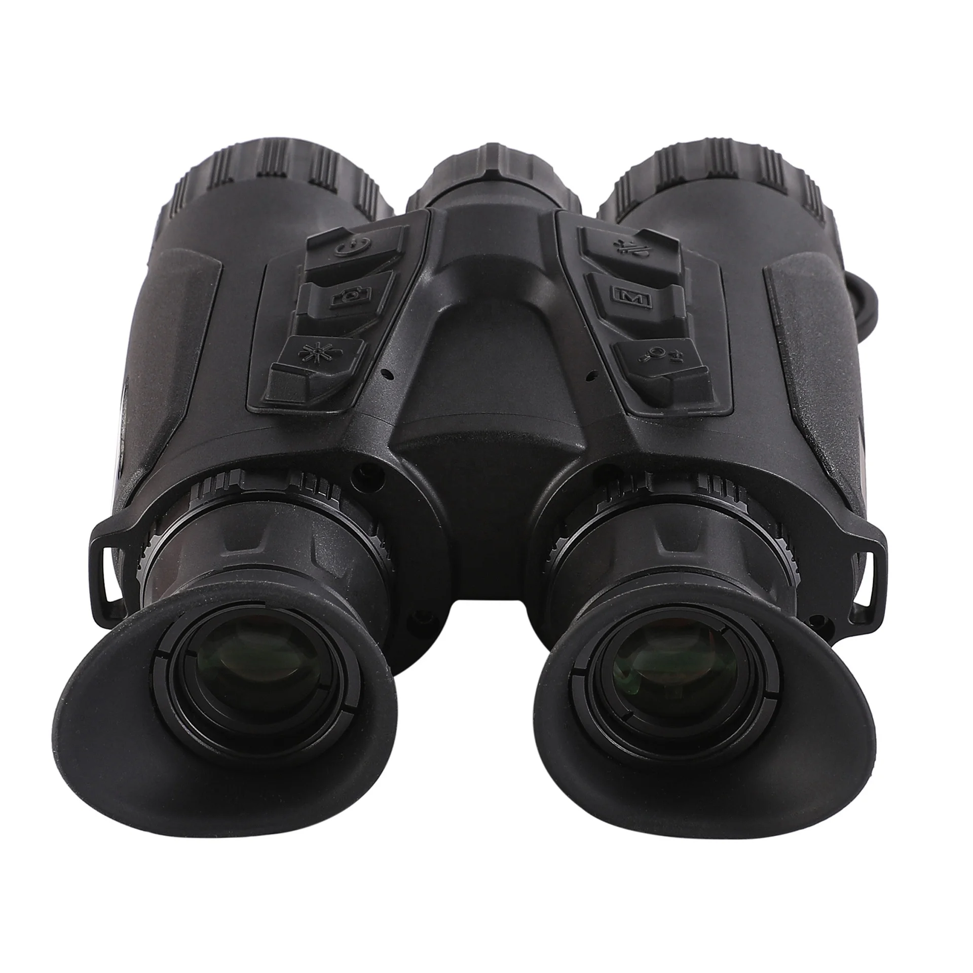 Double Barrel Thermal Imaging Outdoor Thermal Detector All Black Patrol Expedition Infrared Telescope LRF Thermal Binoculars