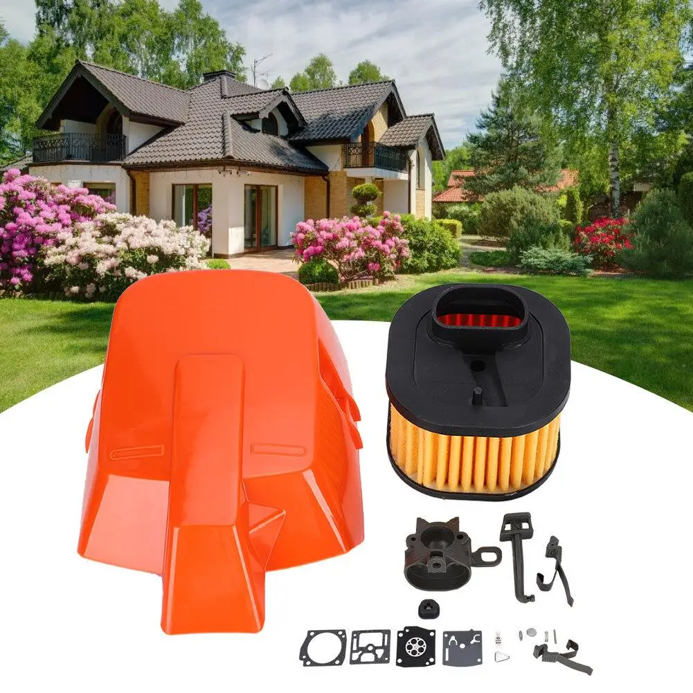 ABS بالمنشار خنق رافعة مجموعة مرشحات استبدال أجزاء ل h365 362 365 371 372 372XP بالمنشار #3