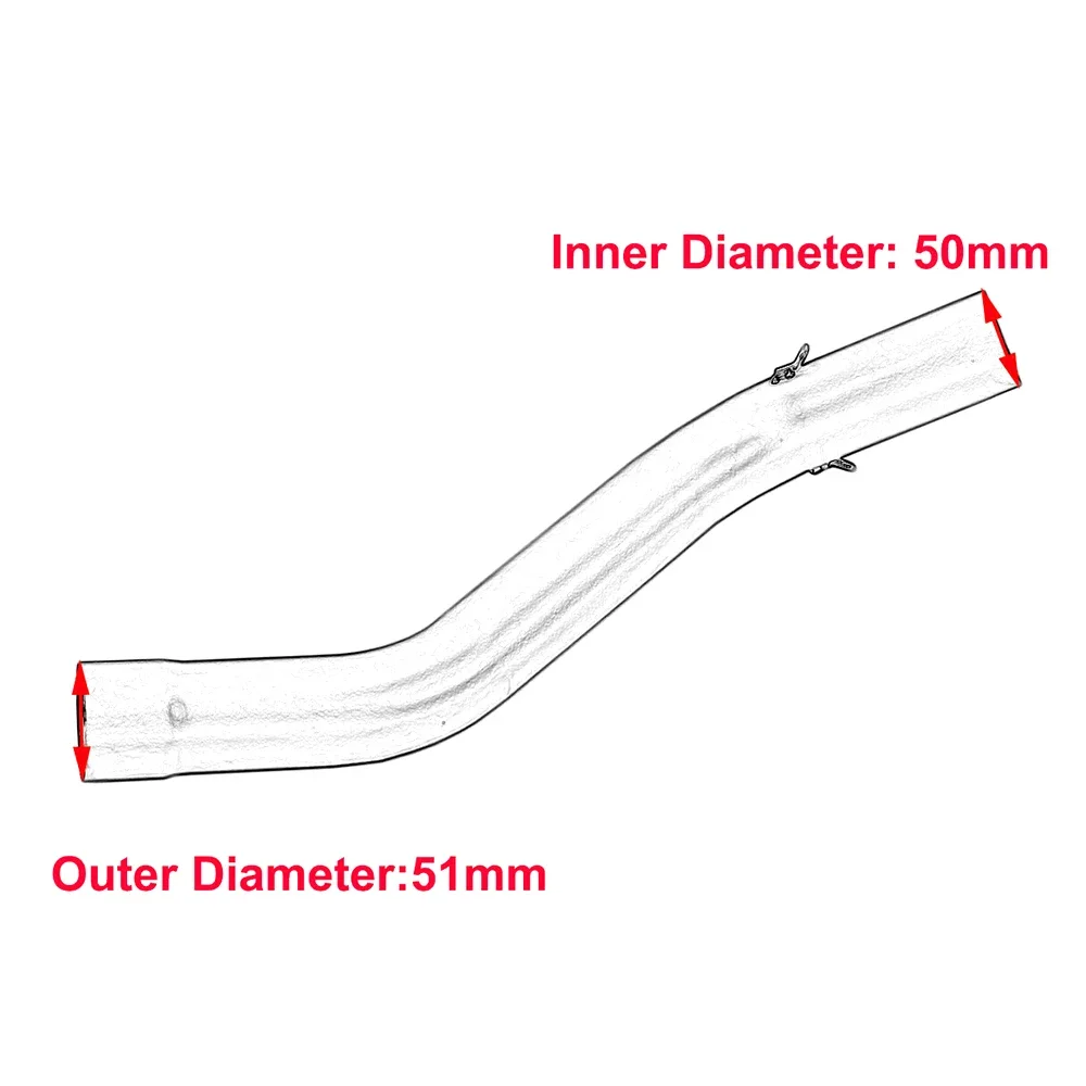 

alone Ex Factory Price 1PCS Motorcycle Exhaust Tail Pipe Link Pipe for Kawasaki Ninja ZX6R ZX 6 R 2009