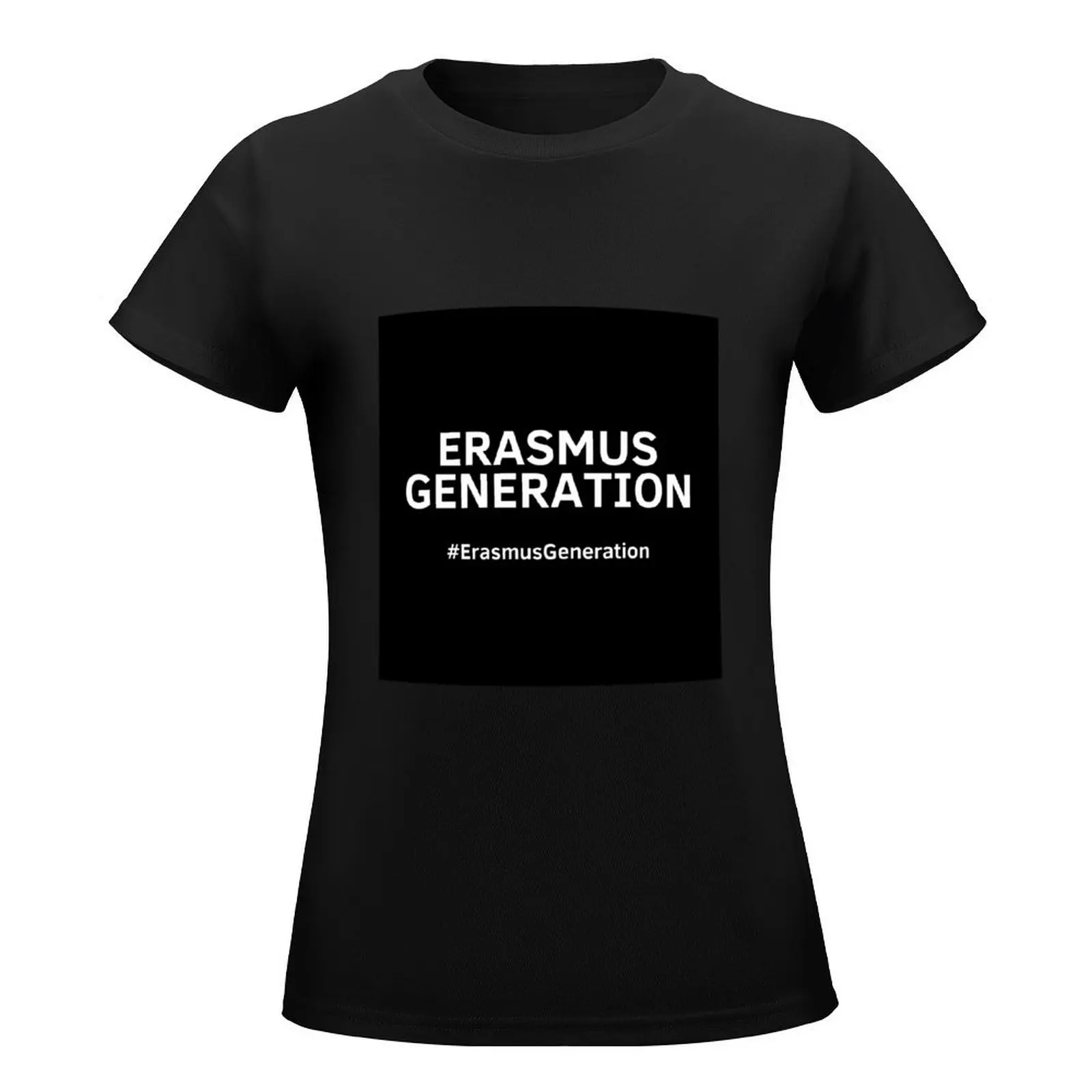 We are the Erasmus Generation #ErasmusGeneration Student T-Shirt anime clothes aesthetic clothes funny t shirts for Women