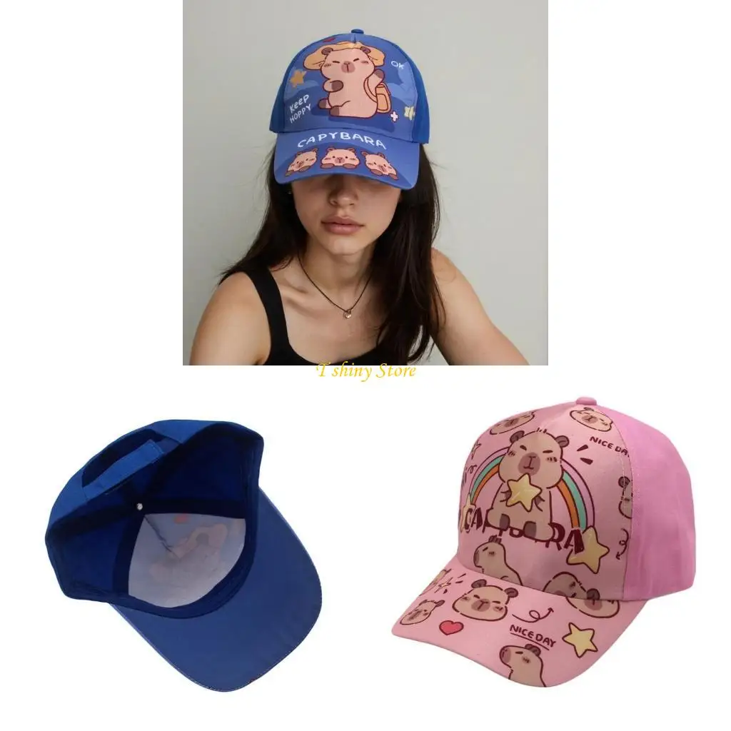 N58F Breathable Polyester Baseball Hat Outdoor Sports Hat Stylish Streetwear Hat for Women and Men Day