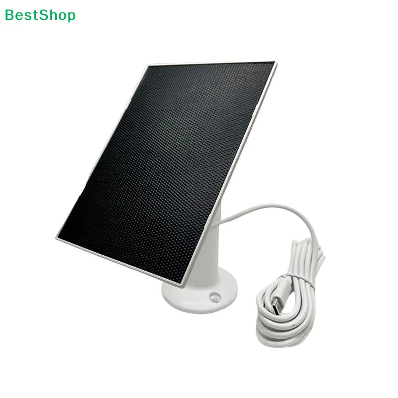 ★White 3W SolarFor Camera Outdoor Waterproof Security Battery USB 5.7V Solar Panel Powered For Camera view 4