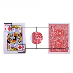 Marked Stripper Deck Marked Playing Cards Card Magic Trick Close Up Magic Special Prop for Magicians Magia Magie Accessory