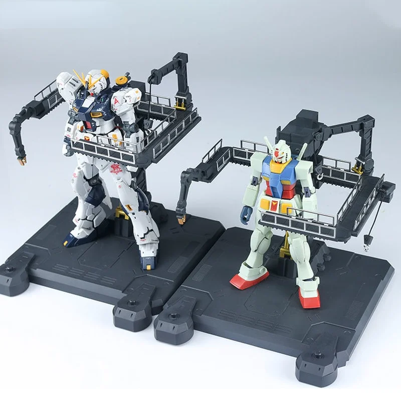 General Ms Hangar And Maintenance Dock Model Kit Anime Figure 1/144 Universal Platform Hangar Garage Stand DIY Show