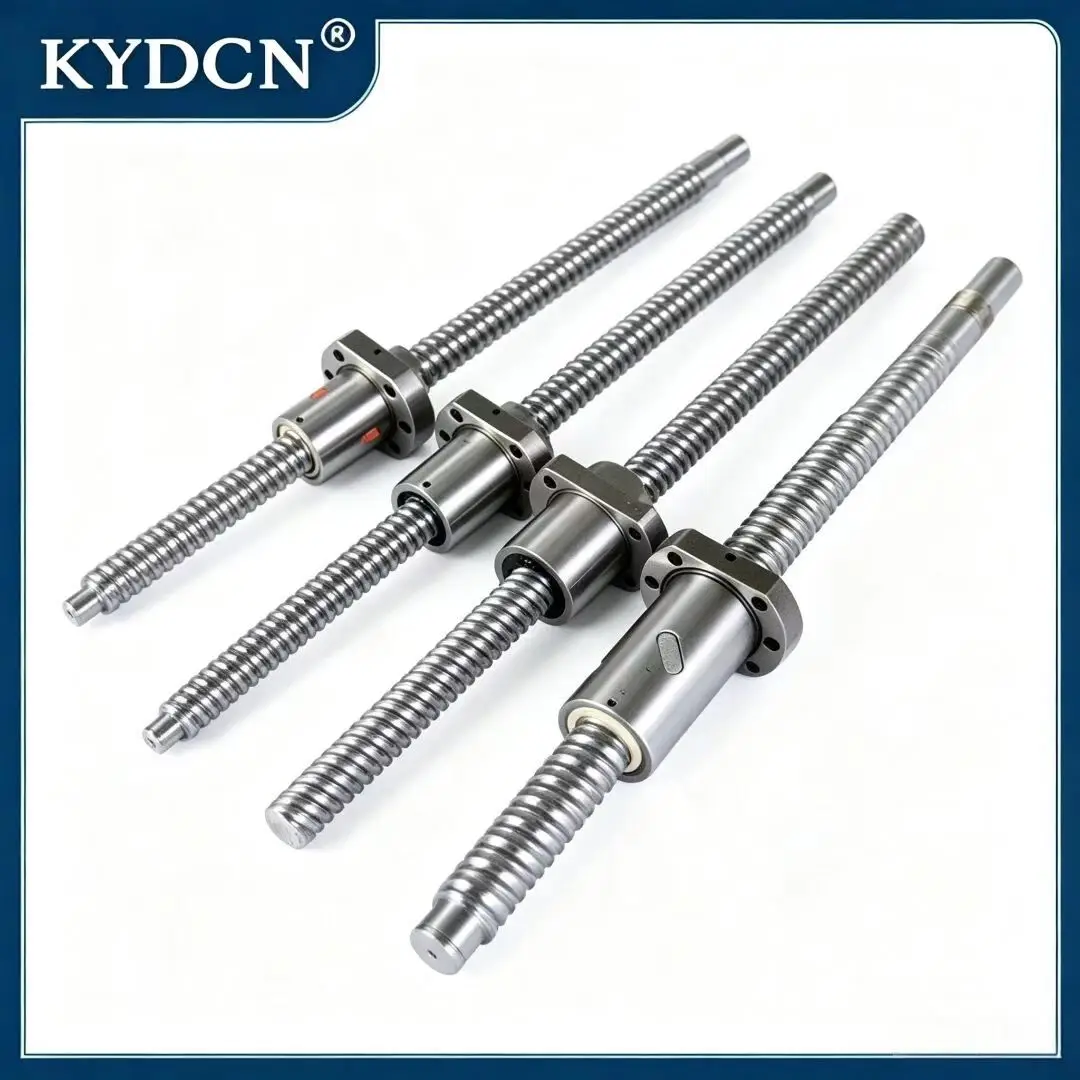 C7 Machined SFU1204 SFS1205 SFS1210 Ball Screw 600-950mm Single Ball Nut Precision Linear Motion for Automation