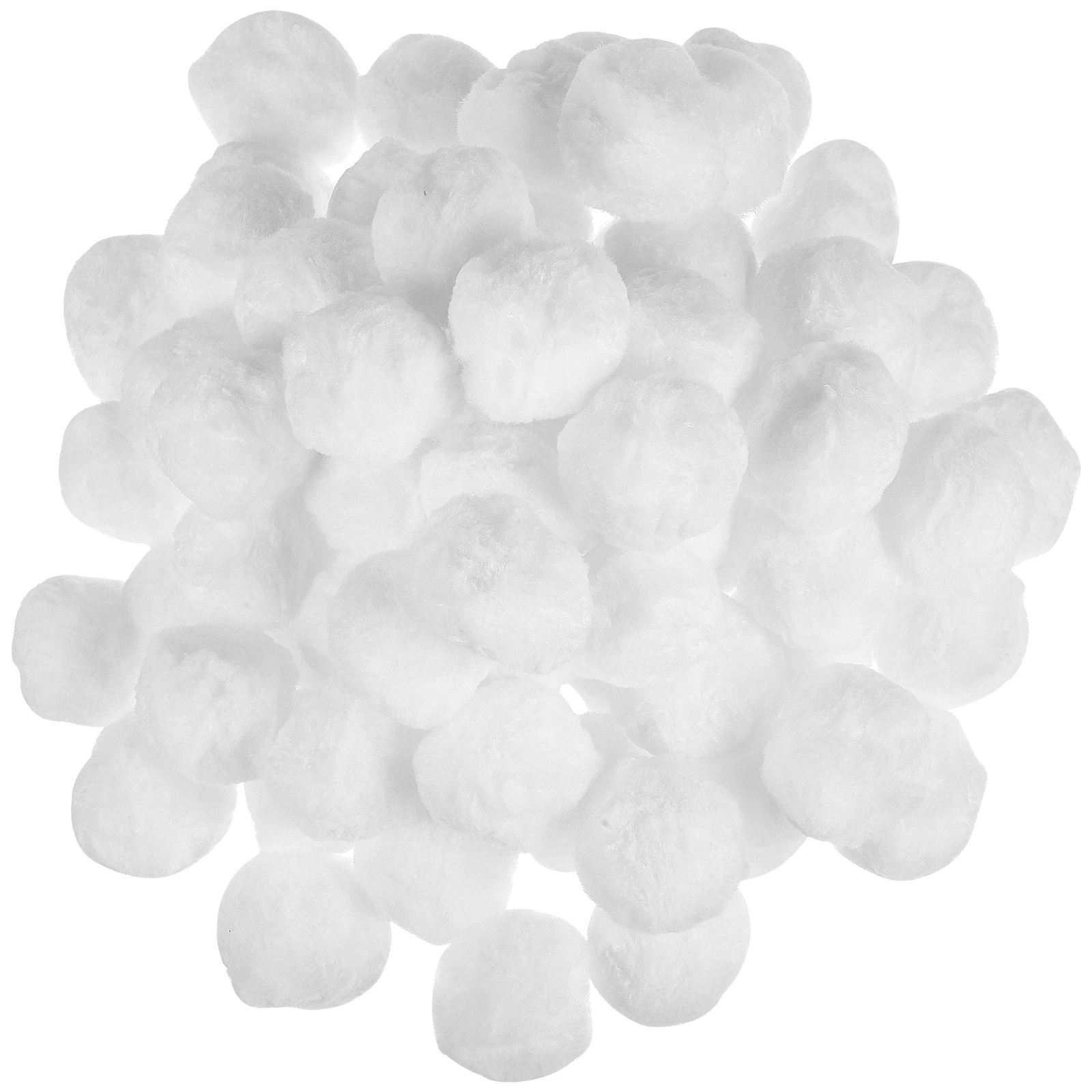 

Filter Balls 700g White Vacuum Pack Efficient Filtration for Fish Tanks Ponds Swimming Pool Reusable Media
