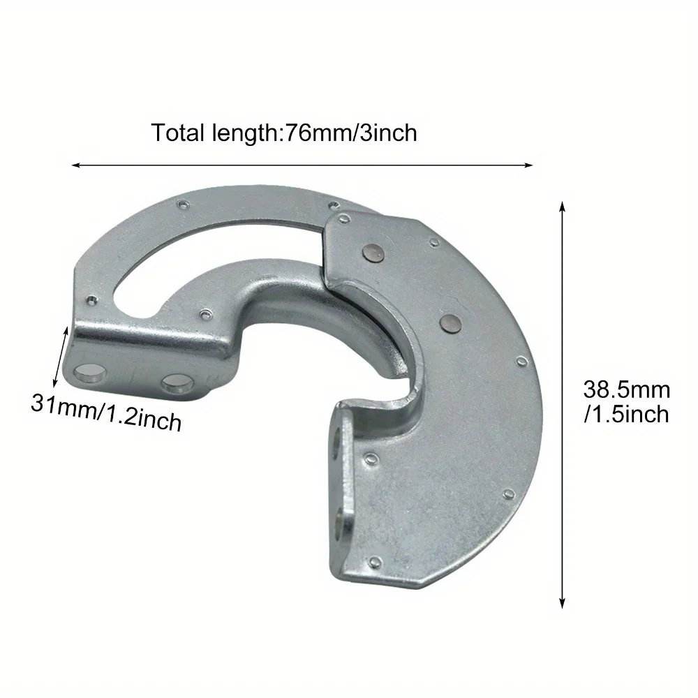 Hidden 90 Degree Hinge Industrial Equipment Cabinet Door Carbon Steel Sliding Limit Hinge Fixed Bisagras Furniture Hardware