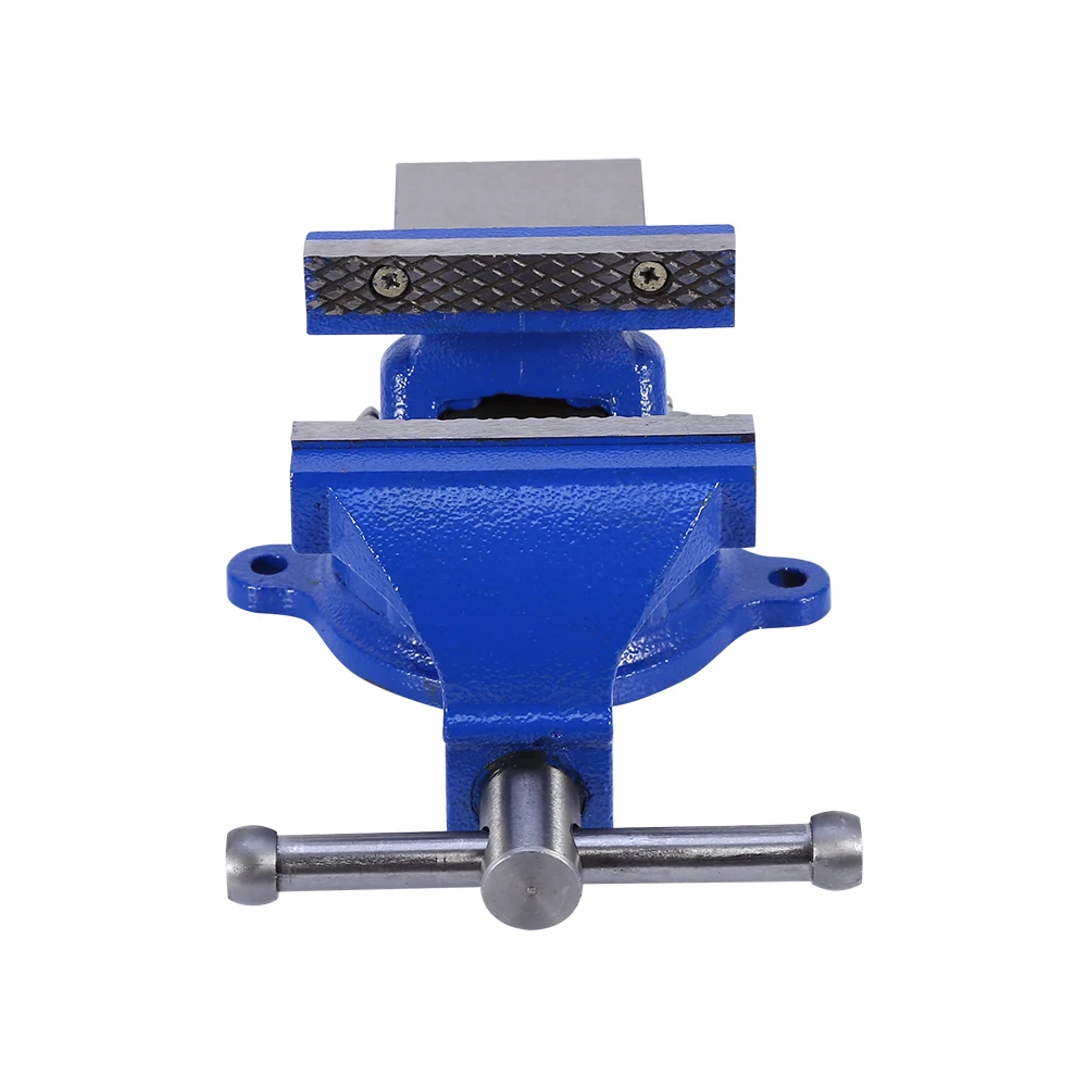 바이스 벤치 클램프 벤치 클램프 벤치 클램프 360 °   벤치 바이스 작업장 클램프 엔지니어용 100mm 죠 작업장 헤비 듀티