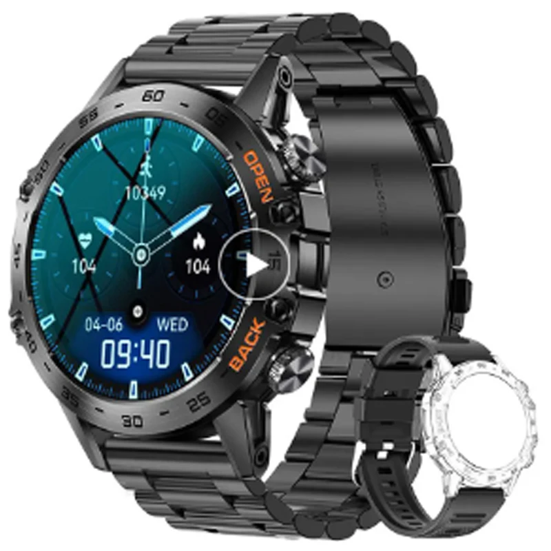 for LG V40 ThinQ  Samsung Galaxy A01 VIVO Y93s X Flip HUAWEI NovaSmart Watch Sport Heart Rate  Pressure Monitoring Track Fitness