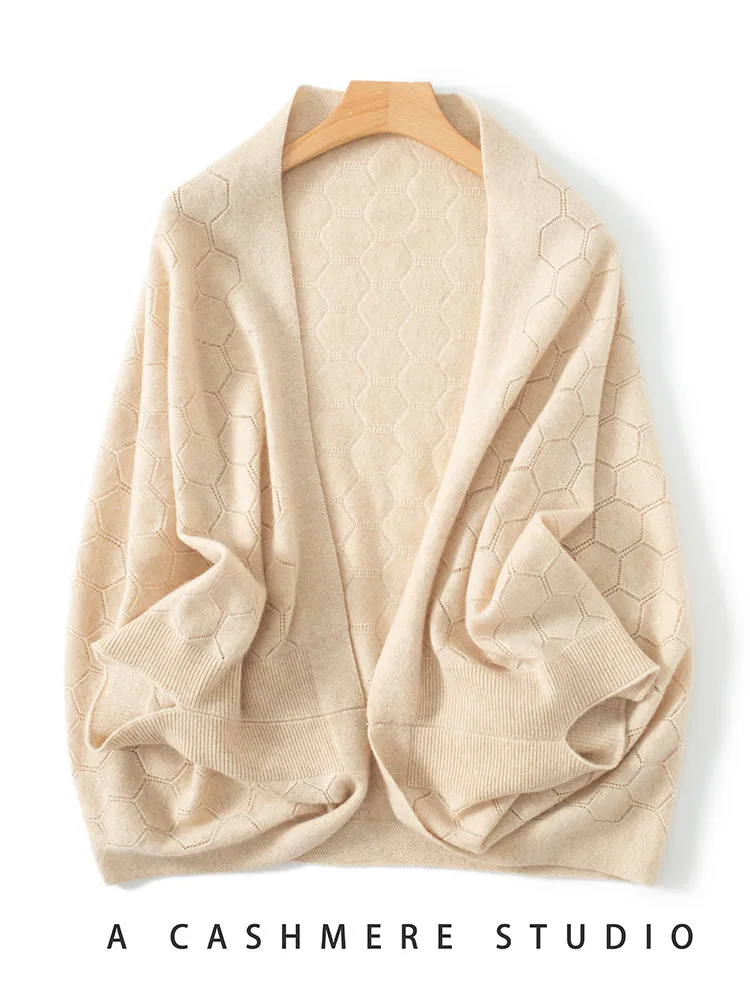 

2025 Luxury Women 100% Cashmere Shawls Wraps Diamond Grid Herringbone Pattern Shawl Autumn Winter Cashmere Knitted Sweaters Tops