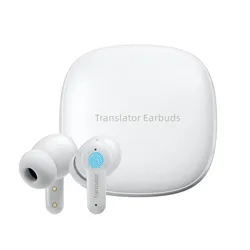 Wooask M3 Translator Earbuds,Two-Way Real Time Translator Headphones,Voice Translator Device,144 Languages with 11 Offline Packs