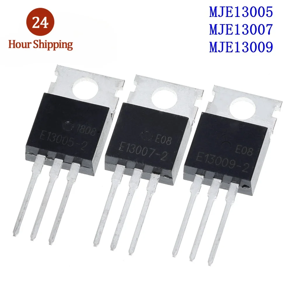 10PCS MJE13005 MJE13007 MJE13009 TO220 E13005-2  E13007-2  E13009-2