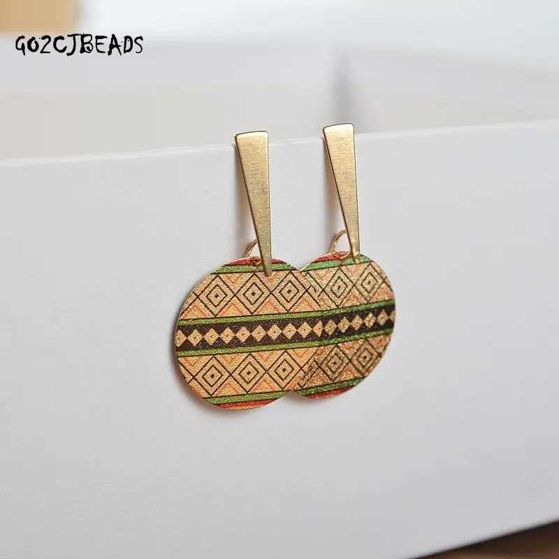 Bohemian Earrings Trendy Metal Punk Earings Ethnic Style Earrings Long Earring Women Irregular Sexy Girls Jewelry Fashion
