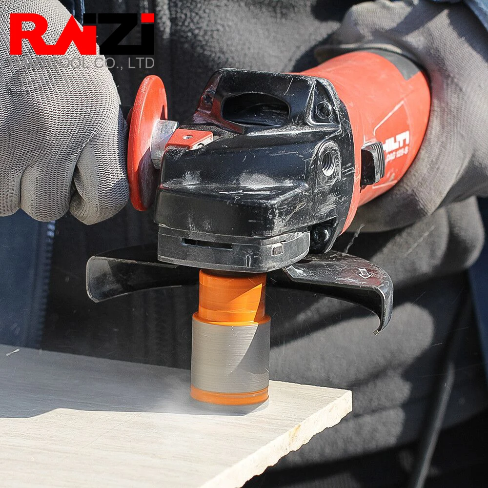RAIZI 20/25/35mm Diamond Drilling Finger Milling Bits For Grinding Ceramic Tile Granite Diamond Core Drill bits Hole Saw
