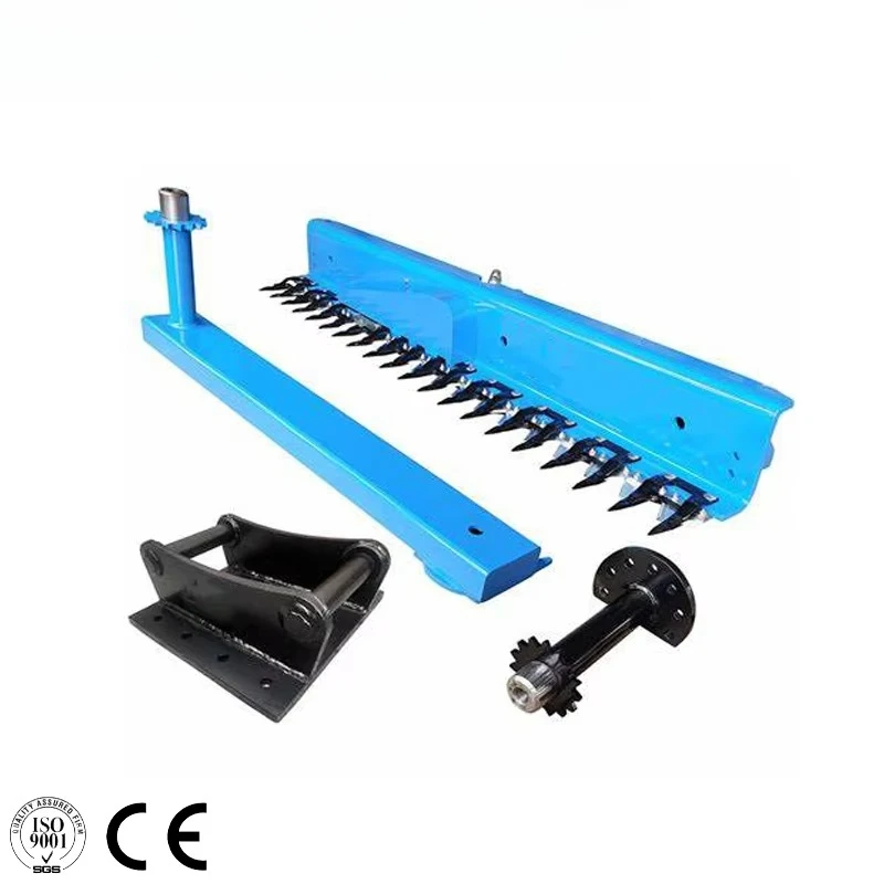 Hydraulic Excavator Mounted Hedge Trimmer Attachment Brush Clearing Cutter for Shrubbery 0-70T