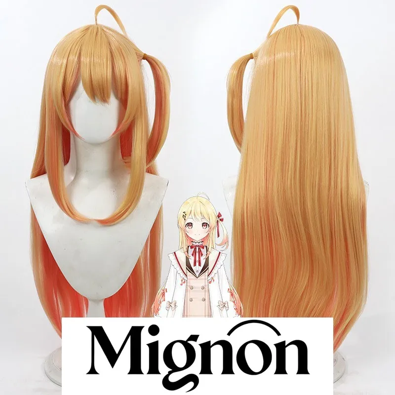 Mignon hololive DEV IS Otonose Kanade شعر مستعار تأثيري مقلد فروة الرأس شعر فضفاض قطعة واحدة
