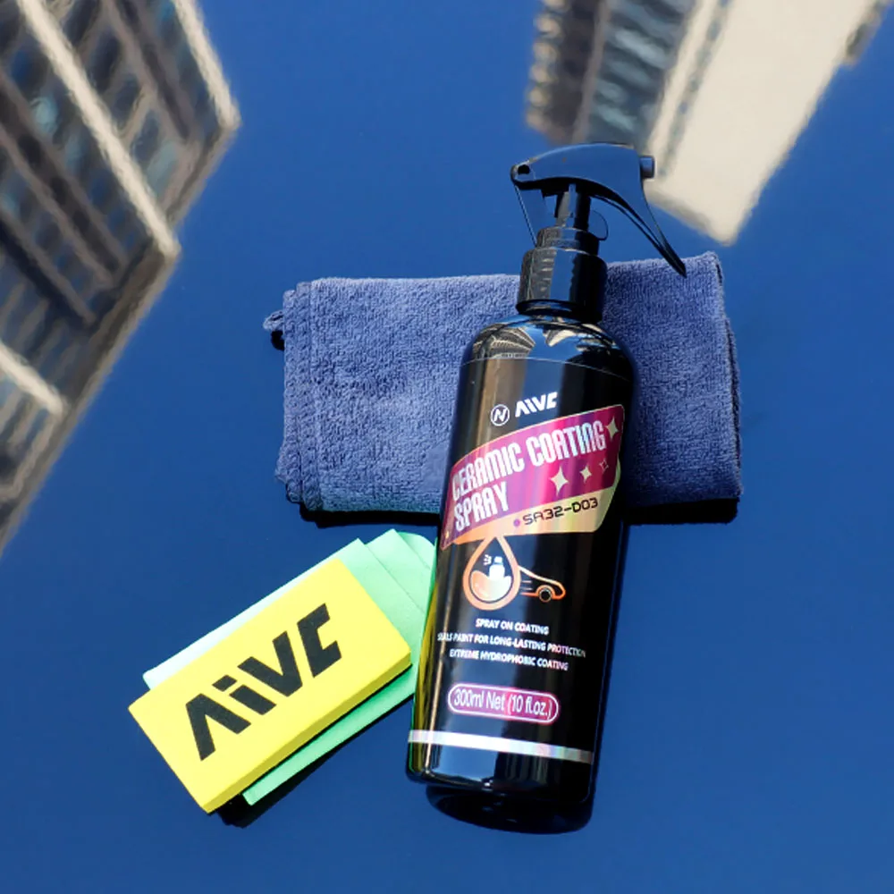 Ceramic Car Coating Spray Aivc Ceramic Coat For Auto Motorcycle Hydrophobic Protect Polish Paint Care Detailing Gloss Seal Wax