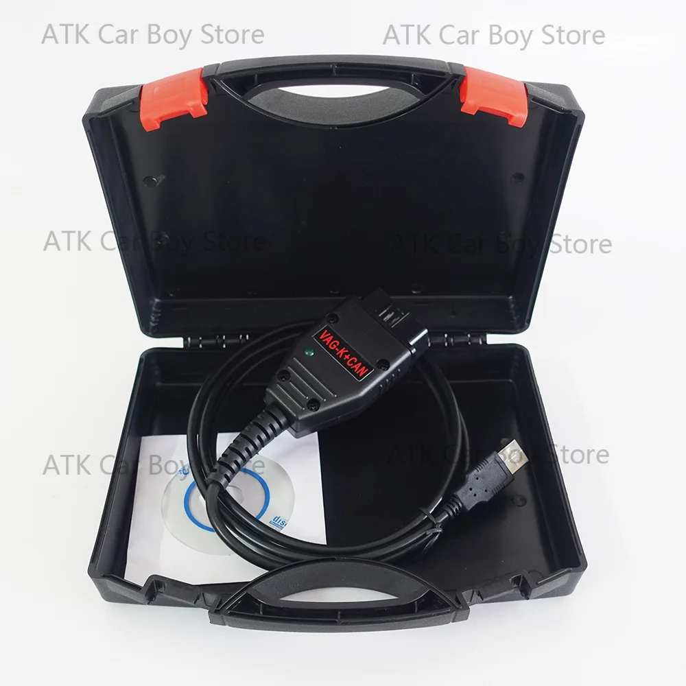 VAG K-CAN Commander 1.4 For Au-di/For V-w/For Sko-da/For Se-at Cars Diagnosis Programming Tool Odometer Calibration Programming