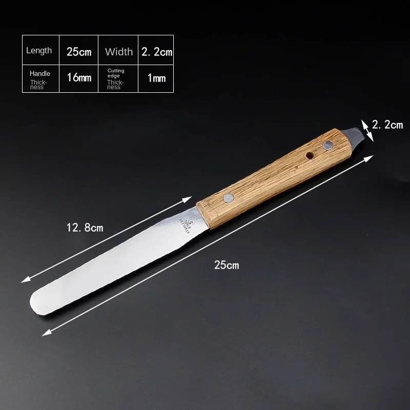 10/15/20/25/30CM Stainless Steel Paste Squeegee Scraping Board SMT Stencil Scraper Tin Solder Paste Scraping Knife Tool Parts