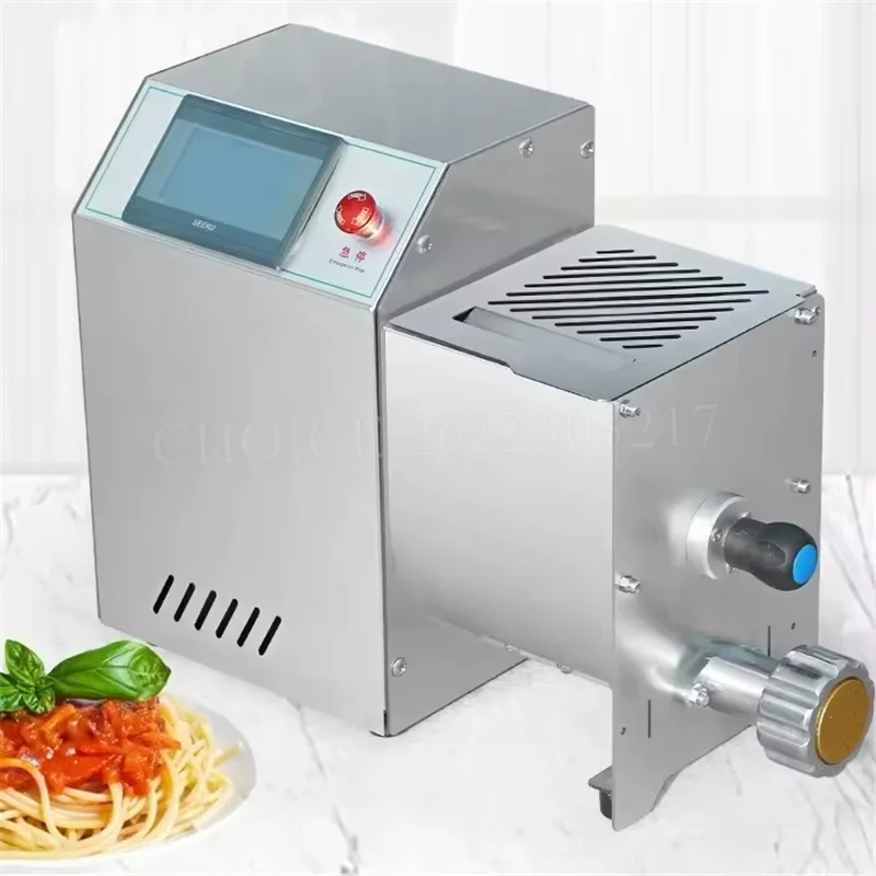 Electric Screw Spaghetti Pasta Extruder Making Machine Macaroni Spaghetti Process Machine Automatic Hollow Pasta Noddle Maker