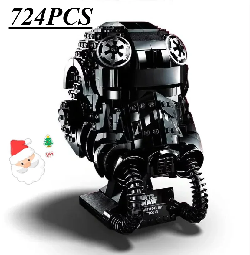 Nouveautés 75274 SpaceShip modèle de bataille classique TIE Fighter pilote étoile casque bloc de construction briques enfants cadeaux de noël