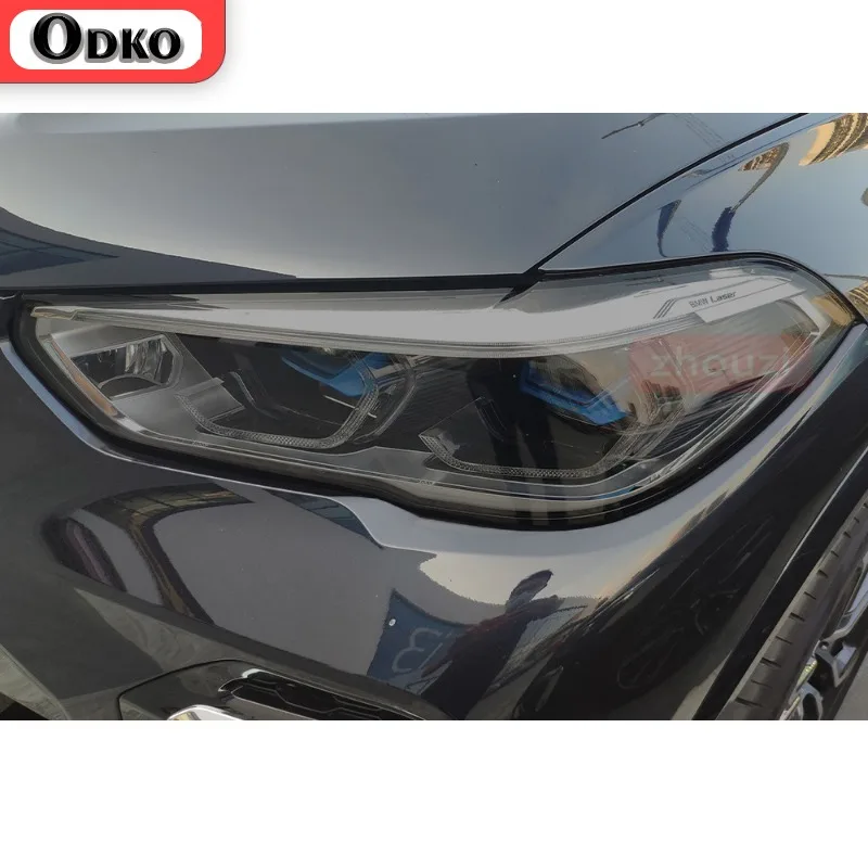 

Для BMW X1 F48 X2 F39 X3 F25 G01 X4 G02 X5 F15 X6 F16 X7 Автомобильная фара дымчато-черная защитная пленка самовосстанавливающаяся наклейка из ТПУ