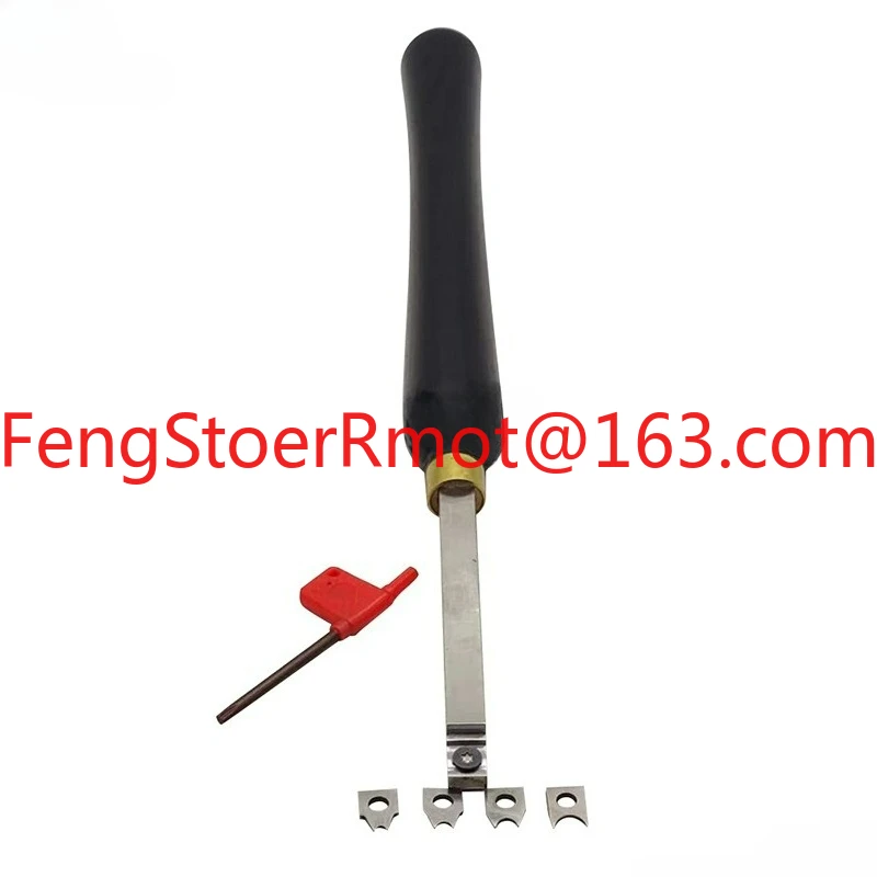 Suitable for woodworking hand-held turning tools Discarded semicircular high-speed steel hardwood R turning tools Wood tools