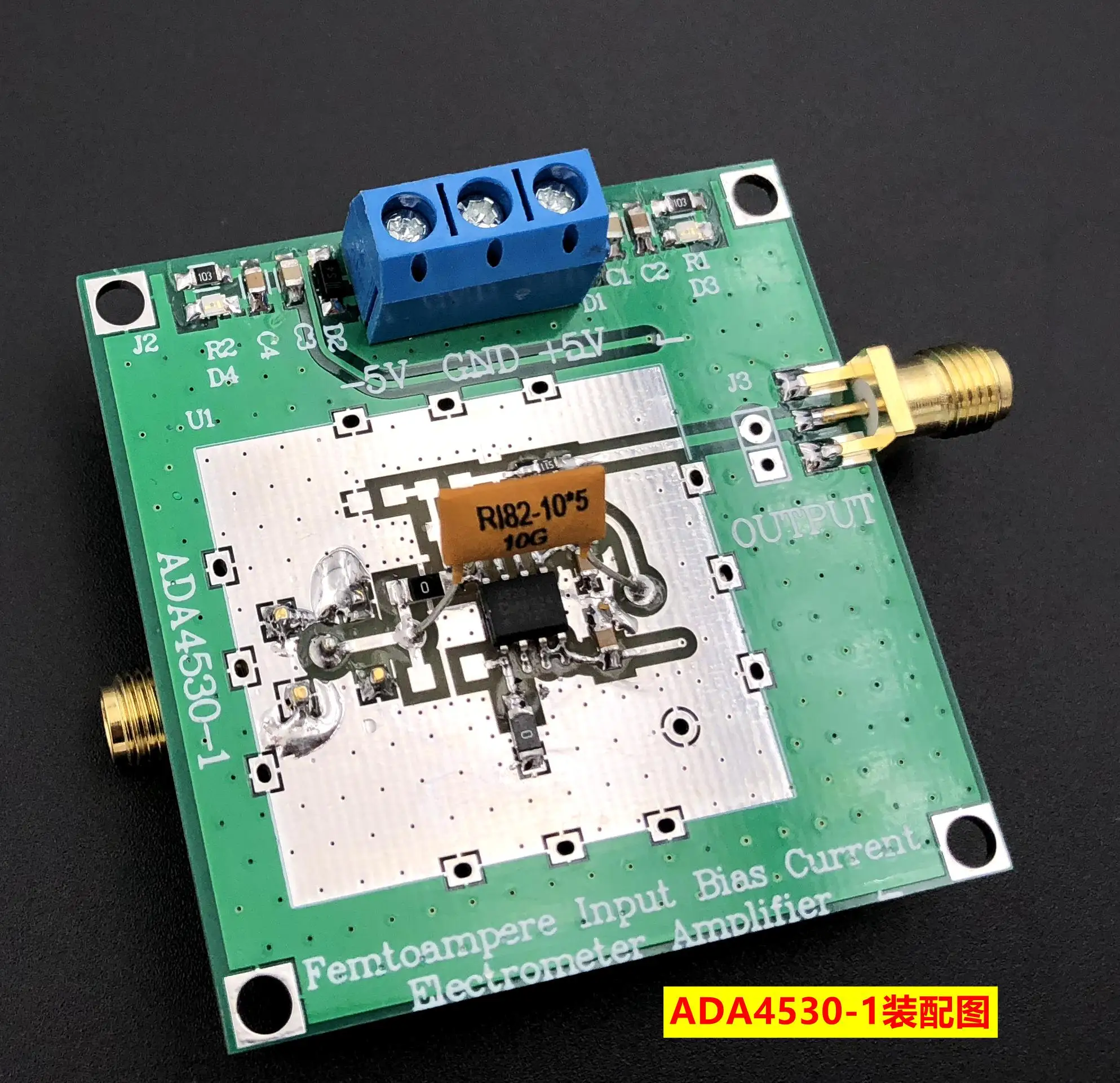 Photoelectric IV Conversion of FA Electrometer Amplifier ADA4530-1 Weak Current Measurement Module