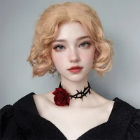1PC Ladies' Gothic Style Rose Thorn Necklaces, Halloween Party Carnival Accessories, Multi-functional and Versatile Styles - Image 3