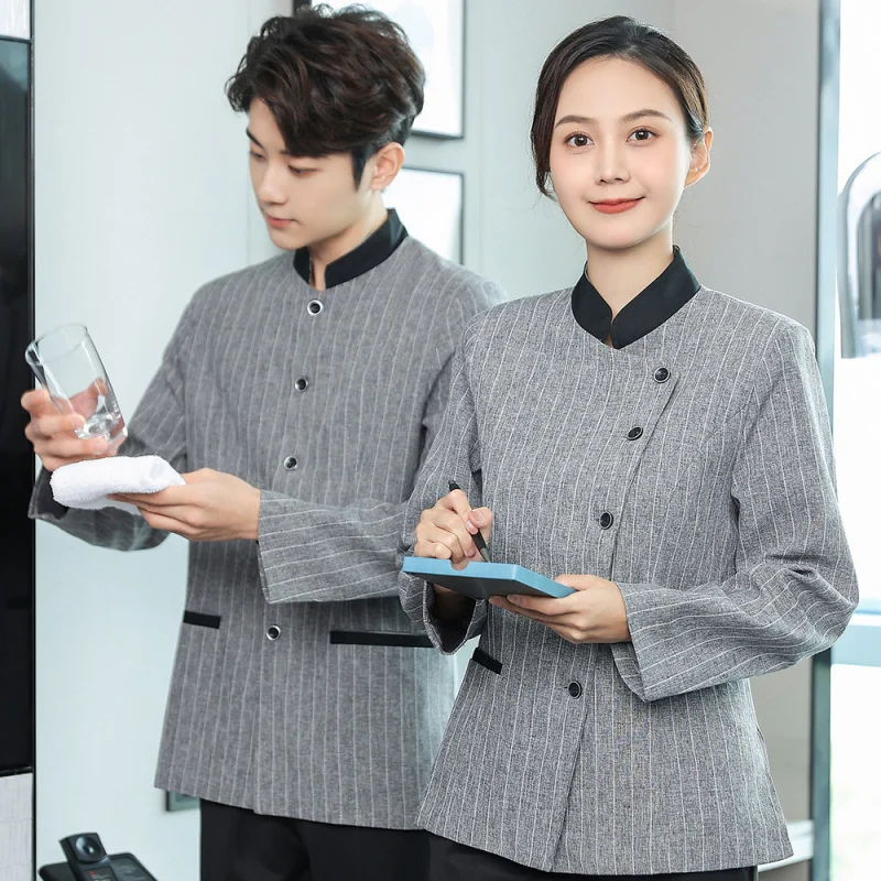 

Long Sleeve Cleaning Uniform for Hotel Rooms, Guesthouses, Property Management, Hospitals, and Shopping Mall FloorsPACleaner's A