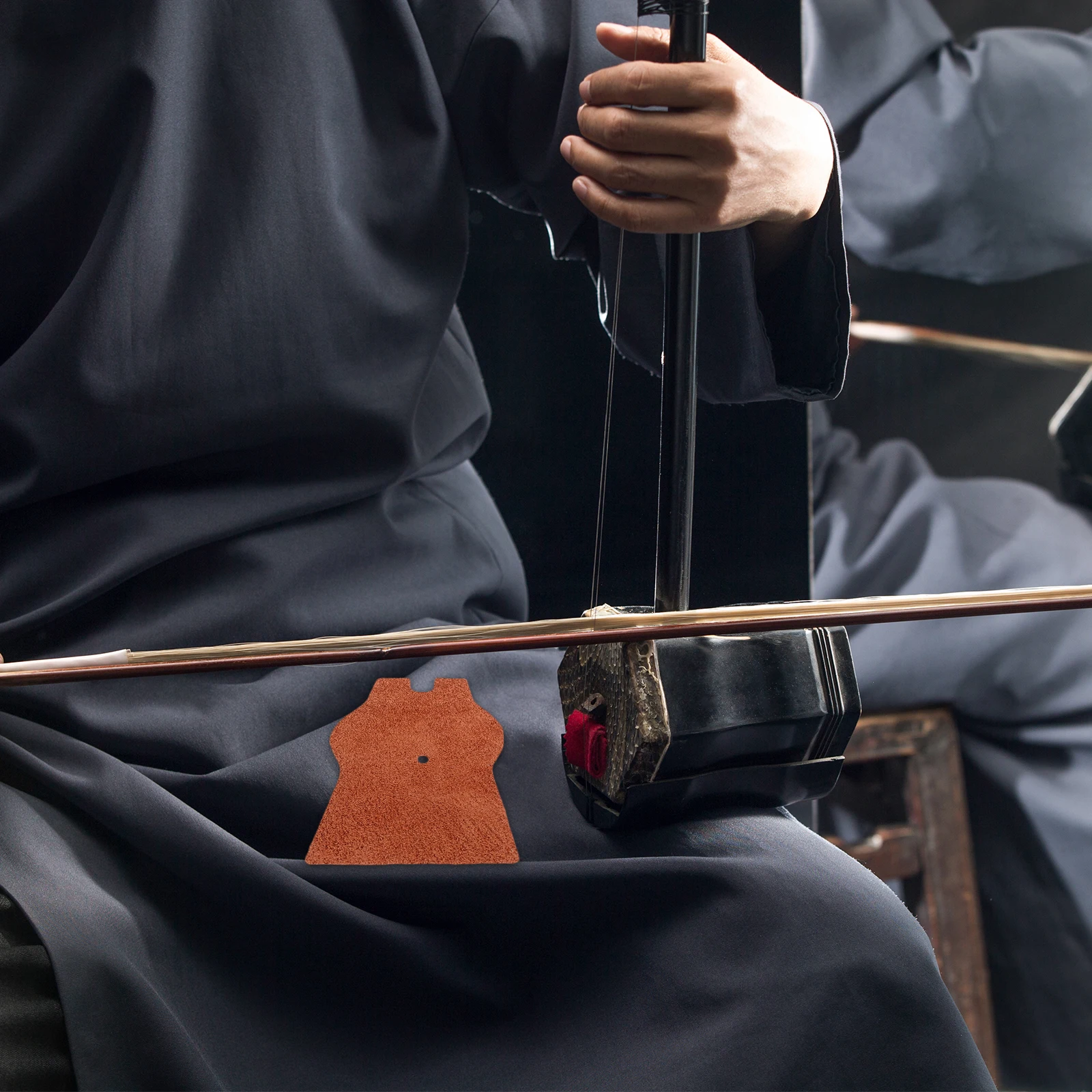 

2Pcs Erhu Anti-Slip Pads Self Adhesive Double Sided Protective Support Cushion for Stable Performance and Practice