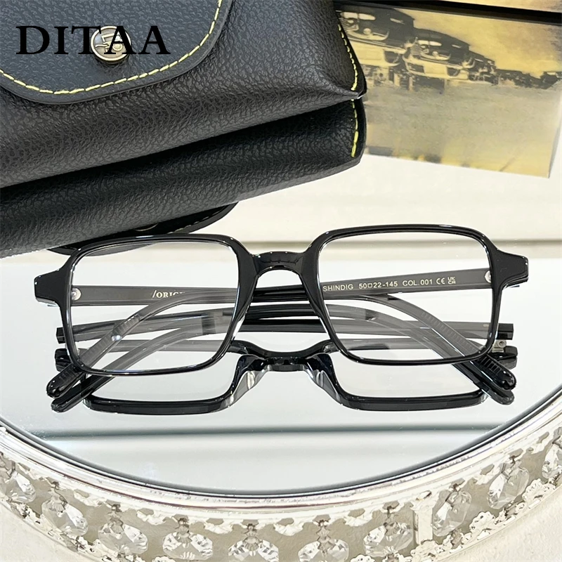 SHINDIG Lemtosh Luxury Designer Brand Fashion Reading Frame Glasses For Men Women Oval Pilot Style High Quality Acetate Shades