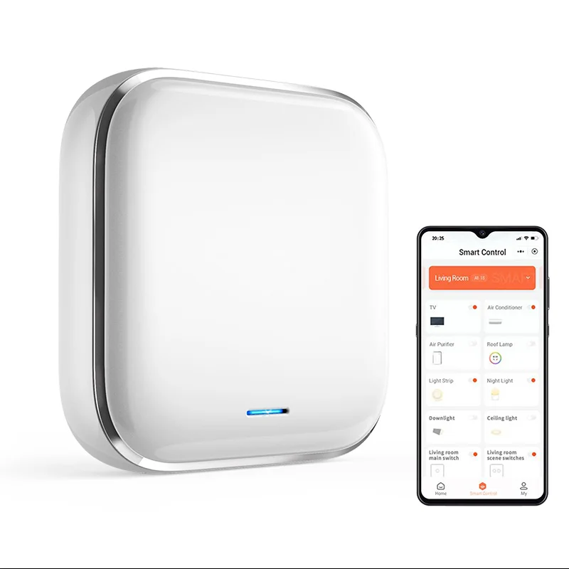 Tuya ZigBee สมาร์ทเกตเวย์ฮับหลายโหมดสะพานสมาร์ทโฮม Wi-Fi บลูทูธแอปไร้สายควบคุมระยะไกลเชื่อมโยงอัจฉริยะ