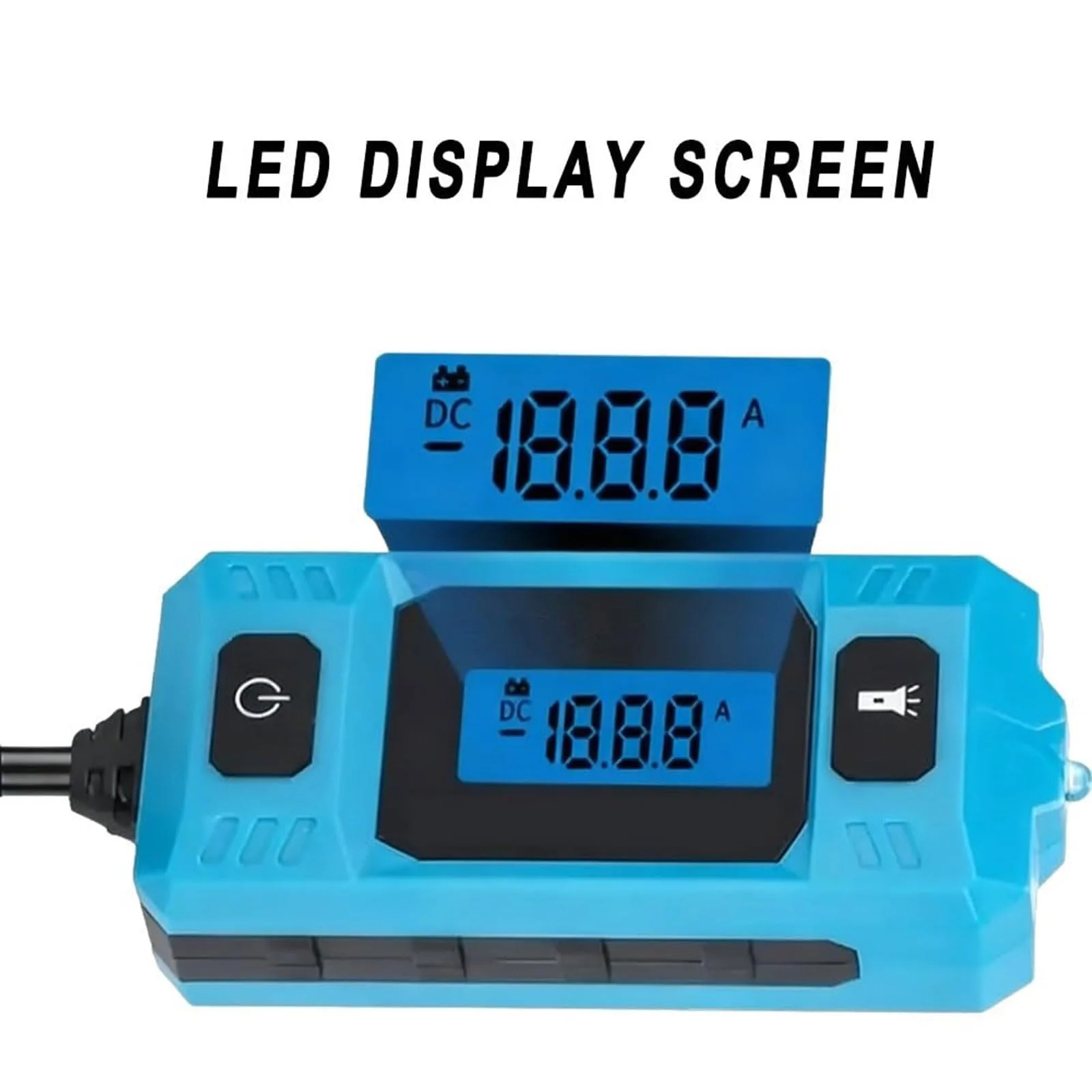 20A 48V Car Relay Fuse Blade Checker W/ LED Display Lighting Automotive Short Open Finder for Electrical Diagnostics