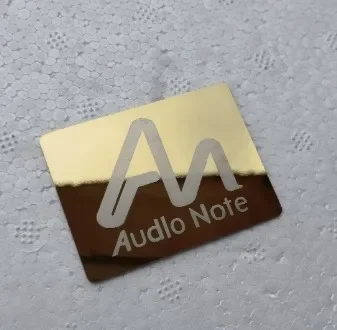 AN Gold/Mirror Stainless Steel Sign