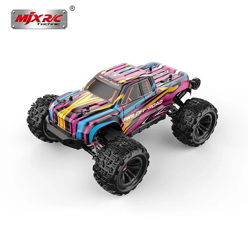 Hyper Go MJX 16209 1/16 مقياس RC سيارة بدون فرش قوة 2.4G 4WD أداء لجميع التضاريس على الطرق الوعرة سباق سيارة عالية السرعة
