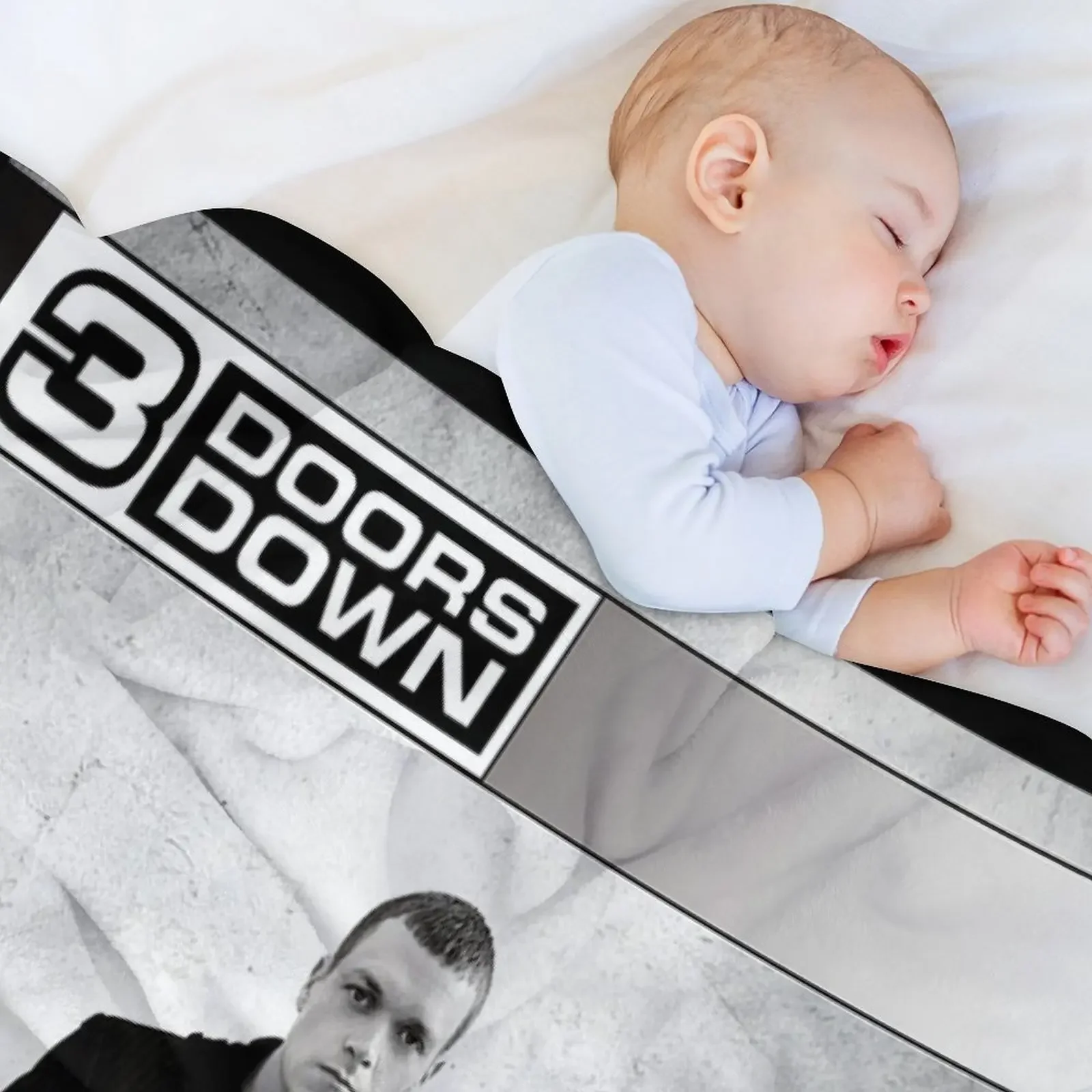 3 Doors Down 3 doors down 2 Throw Blanket Soft Plush Plaid Bed anime Single Blankets