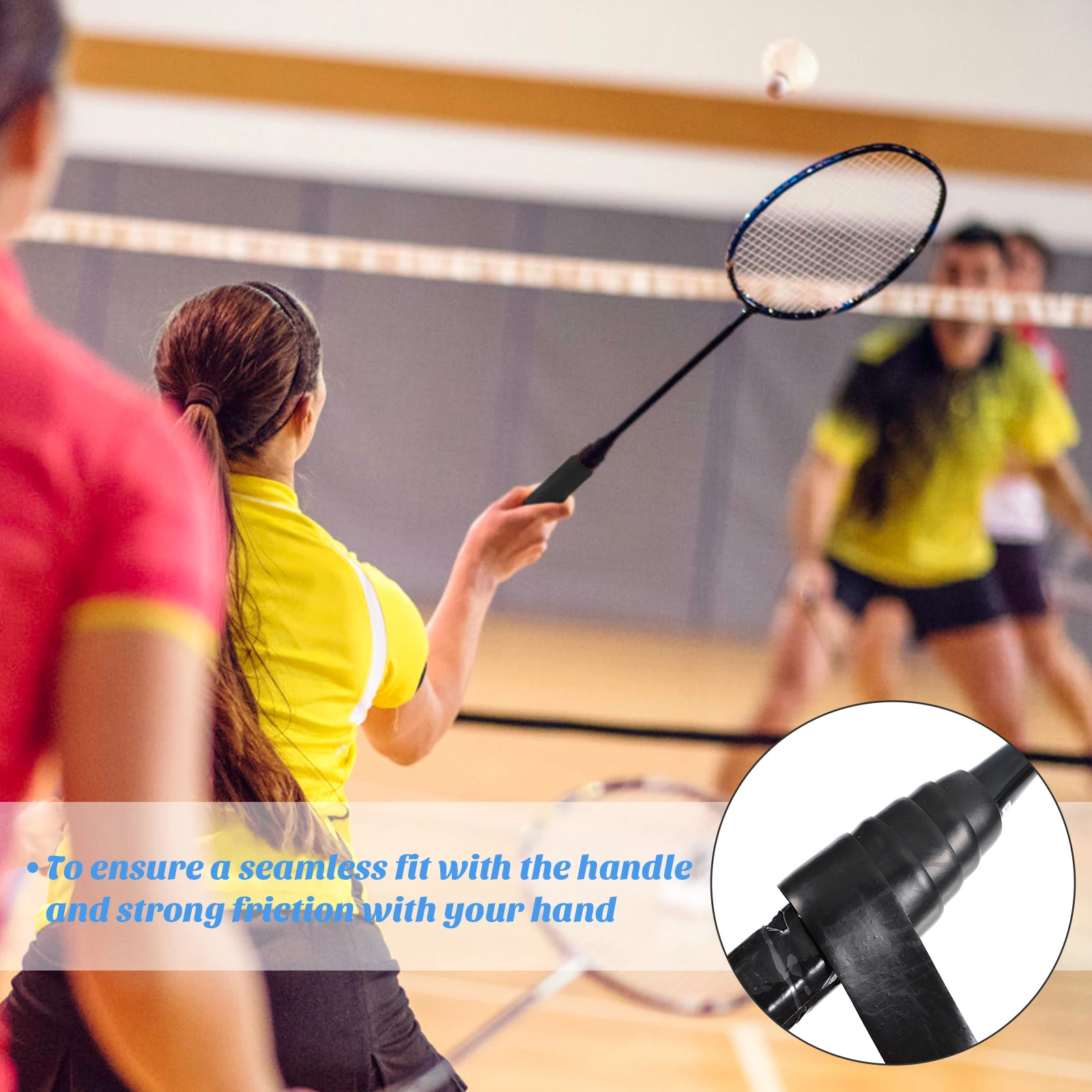 

110cm Double Sided Coating Anti Slip Tennis Overgrip Comfortable Sweat Absorption Racket Fishing Accessory