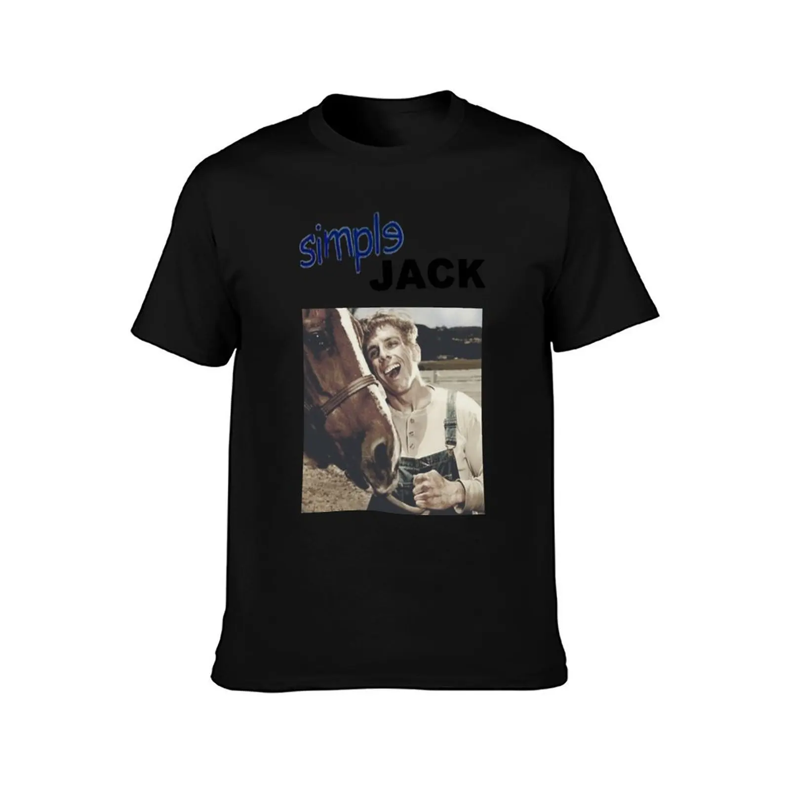 Tropic Thunder - Simple Jack - Ben Stiller Unisex T-Shirt Casual Fashion Short Sleeve Cotton T-Shirt