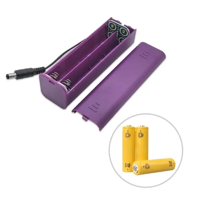 652F Battery Box For 8pcs 2A Battery Case With DC12V Plug Output For Drones Radios Camping Gear Sealed ABS