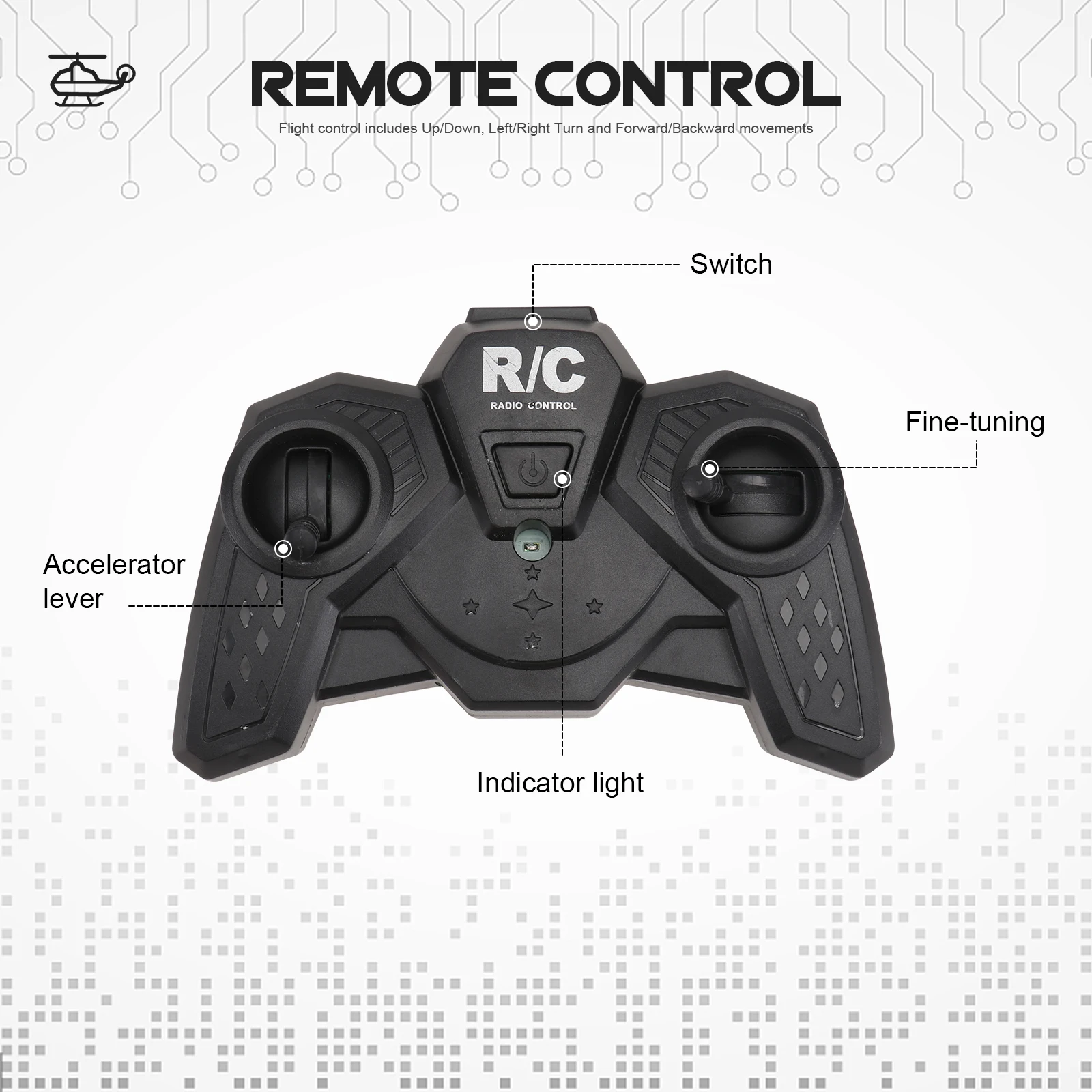 

Mini Remote Control Aircraft Quadcopter Helicopter Drone RC Toy Plane Toddler Kids Mini Helicopter Night Flying Colorful Lamps