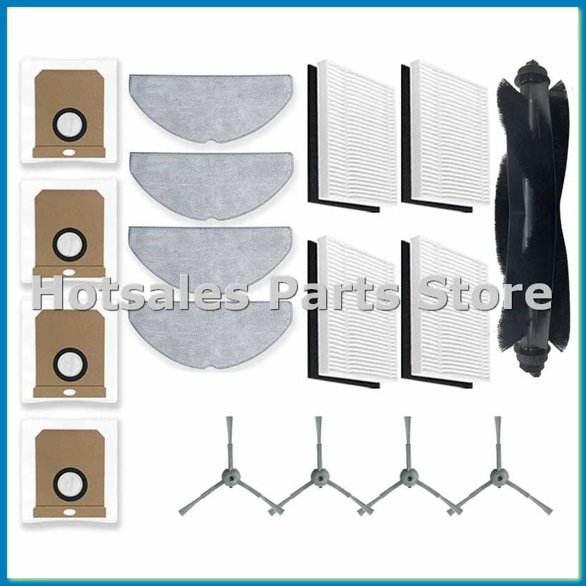 

Для G50 Hybrid, L60 Hybrid / L60 Hybrid: Запчасти для робота-пылесоса — основная и боковые щетки, HEPA-фильтр, салфетка для влажной уборки, мешок для сбора пыли — A13G