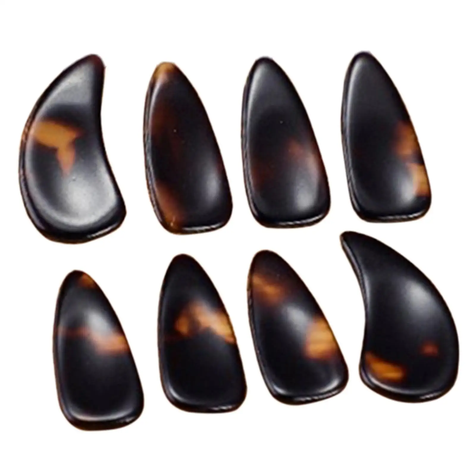 

8Pcs Children Guzheng Finger Picks Reusable Professional String Instrument Accessories Guzheng Nails Chinese Zither Finger Picks