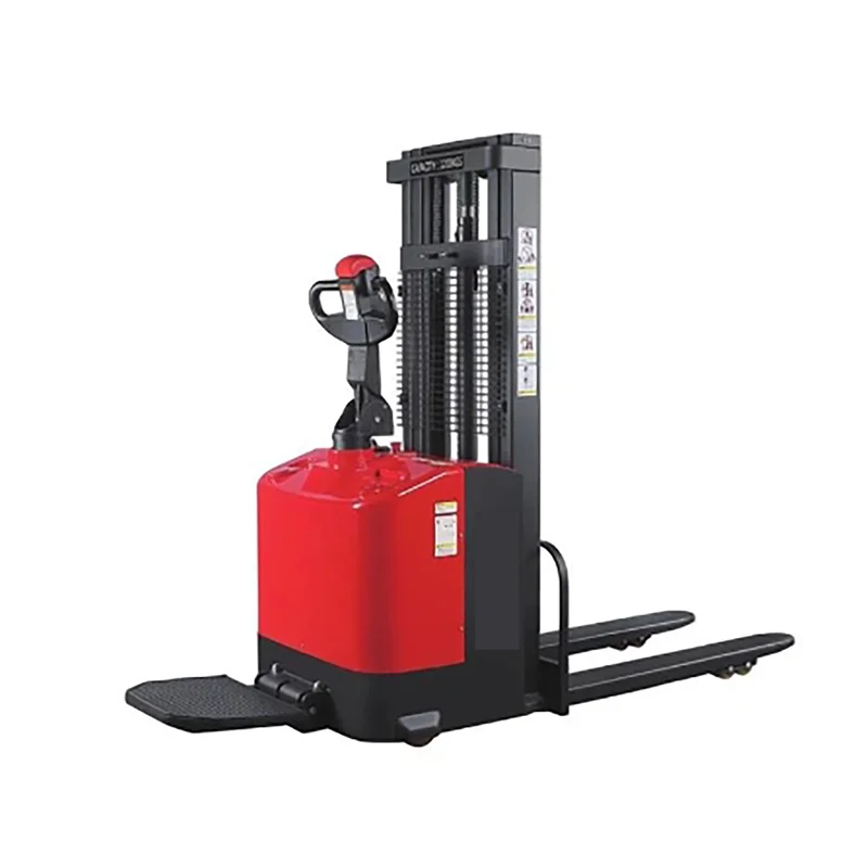 4400 Lbs 3m Electrical Lift Full Electric Stacker for Workshop Cargo Handling and Industrial Warehouse Material Handling