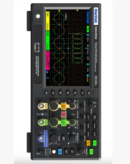 Hantek DSO2D50 500MHz 2 Channel Digital Storage Oscilloscope with 2GSa /s Real Time Sampling and Protocol Decode