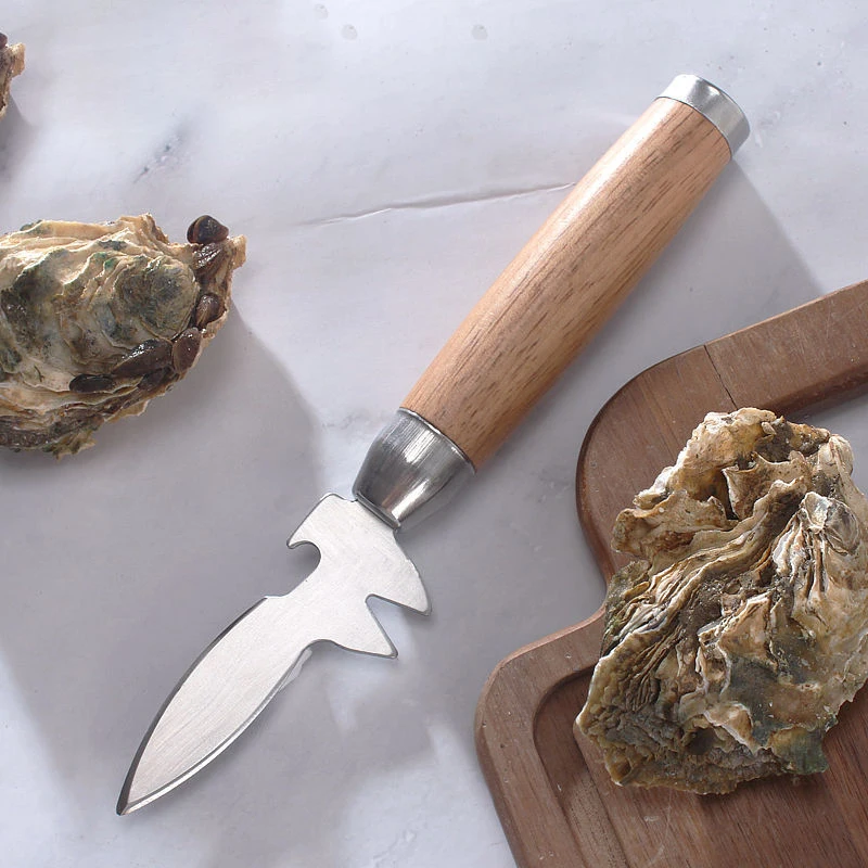 Stainless steel oyster knife Oyster knife Professional oyster knife tool Scallop knife for everyday kitchen use