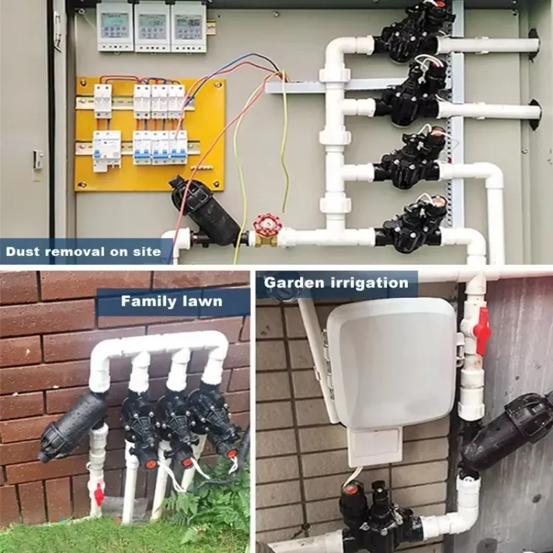 농업 관개 자동 압력 조절 밸브 3인치 관개 솔레노이드 밸브 (농장 정원 관개 시스템용)