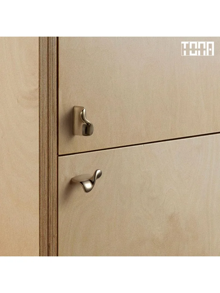 Minimalistische massief messing keukenkasthandvatten Creatief ontwerp voor thuisgebruik Decoratieve kastknop en trekt voor keuken - afbeelding 2