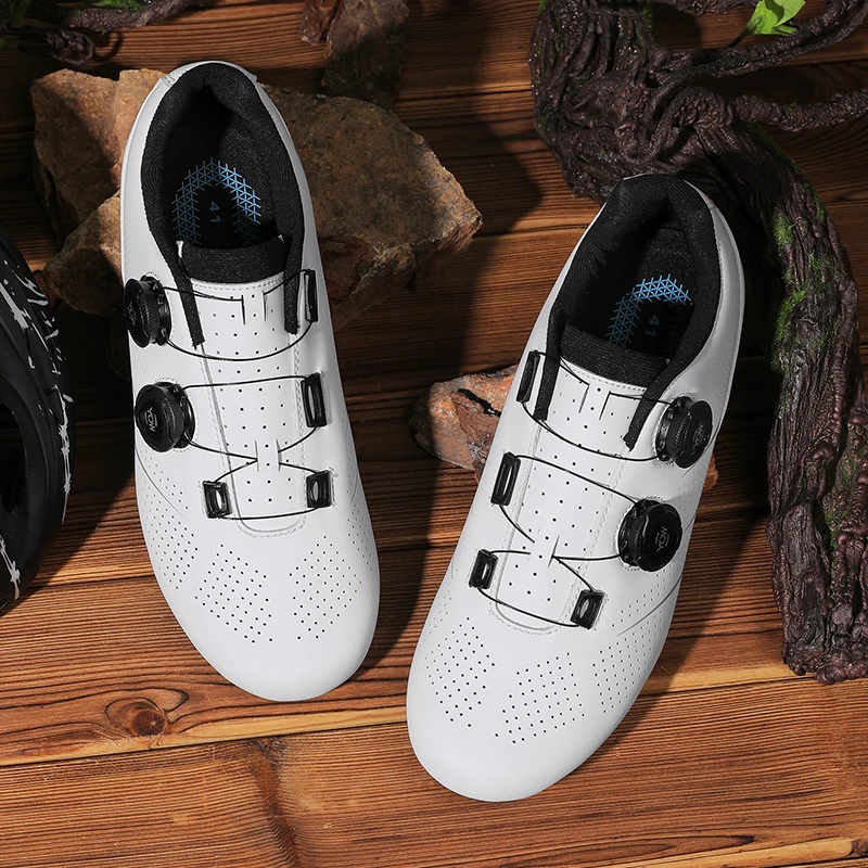 Men's Cycling Shoes Spd Road Bike Racing Contest Self-Locking Speed Bicycle Sneakers MTB Very light Cycling Footwear