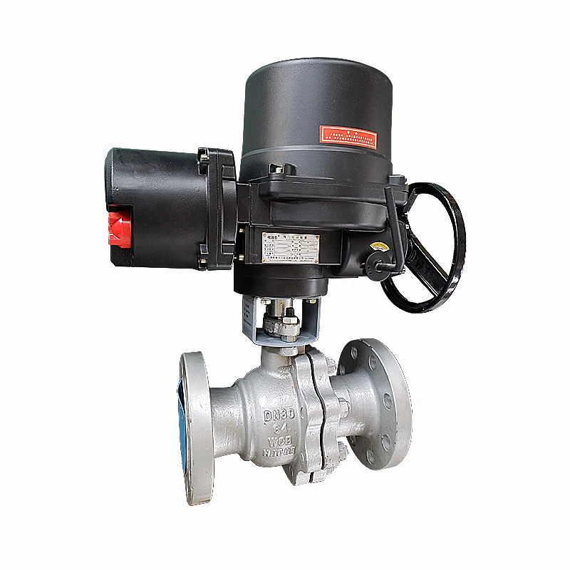 

DN100 Electric Actuator Ball Valve Flange Ends Ball Valve